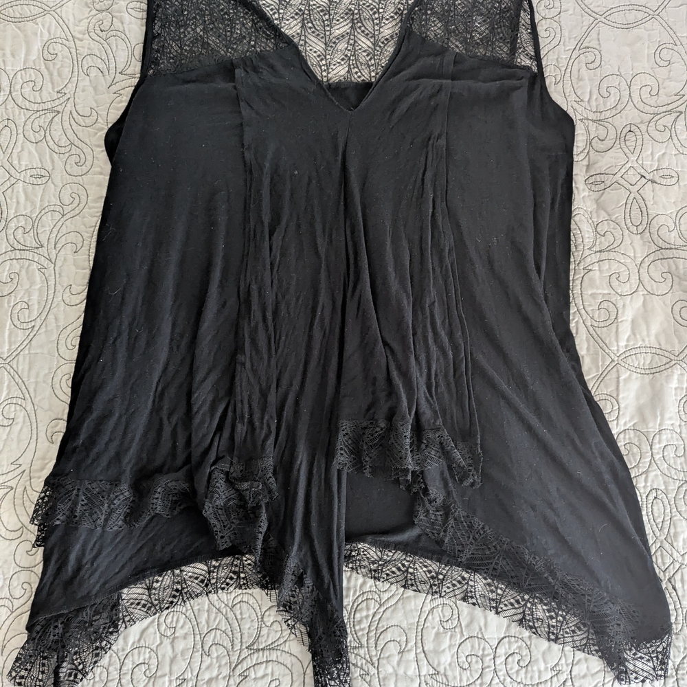 Signature Collection Lace Accented Top